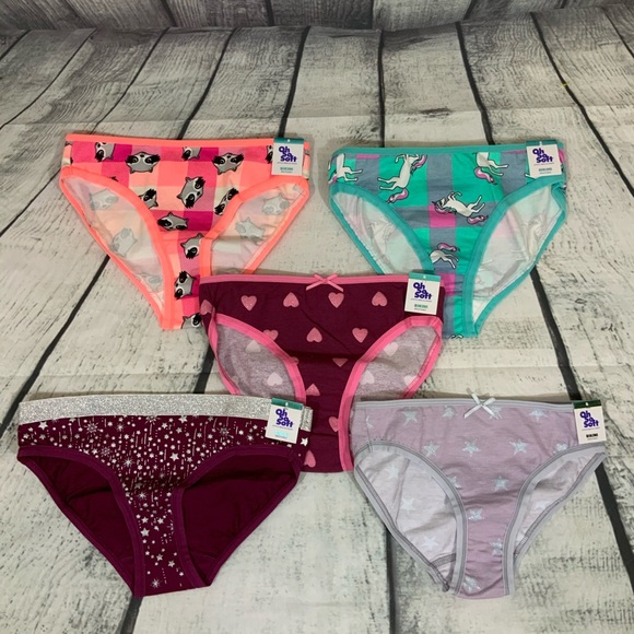 Justice Girls Size 8 Bikini /"Oh-So Soft/" Underwear NWT